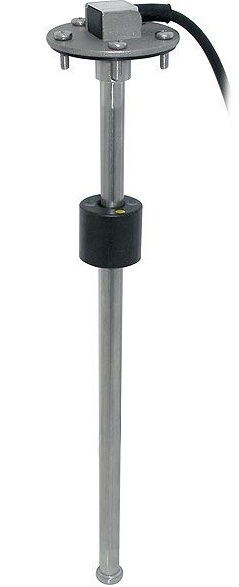 Лодочный датчик уровня топлива и воды KUS 240~30 Ом (US) 1300мм (10252203)